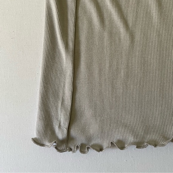 AllegriaWear Grey Nightgown Medium M Allegria Wear Gray Supima Cotton - Picture 7 of 8